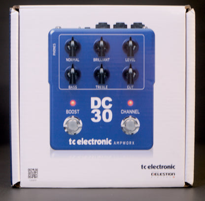 TC Electronic Ampworx Vintage Series DC30 Preamp Pedal (boxed)