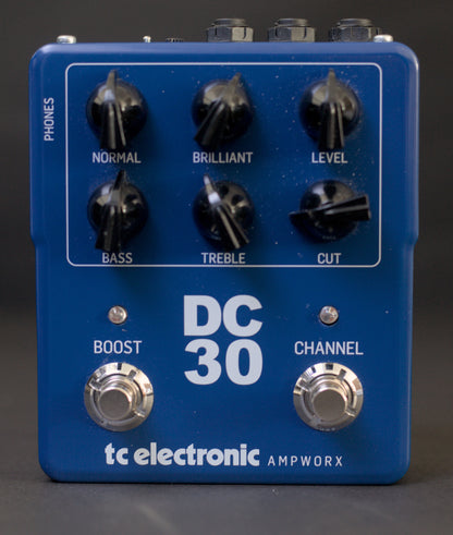 TC Electronic Ampworx Vintage Series DC30 Preamp Pedal (boxed)