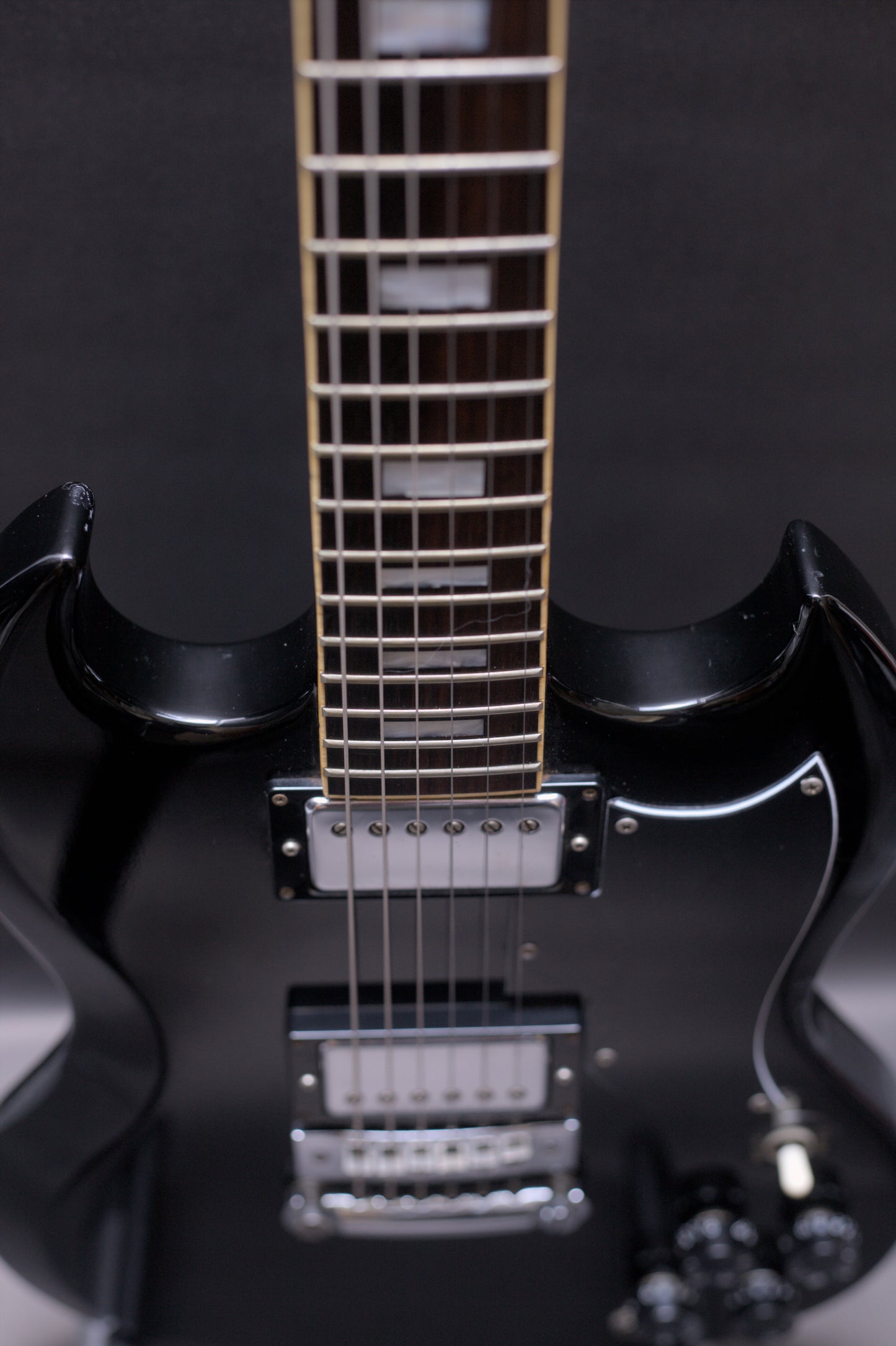 Tokai TSG-50 1984 SG MIJ Japan Black '57 PAF Pickups w/ case