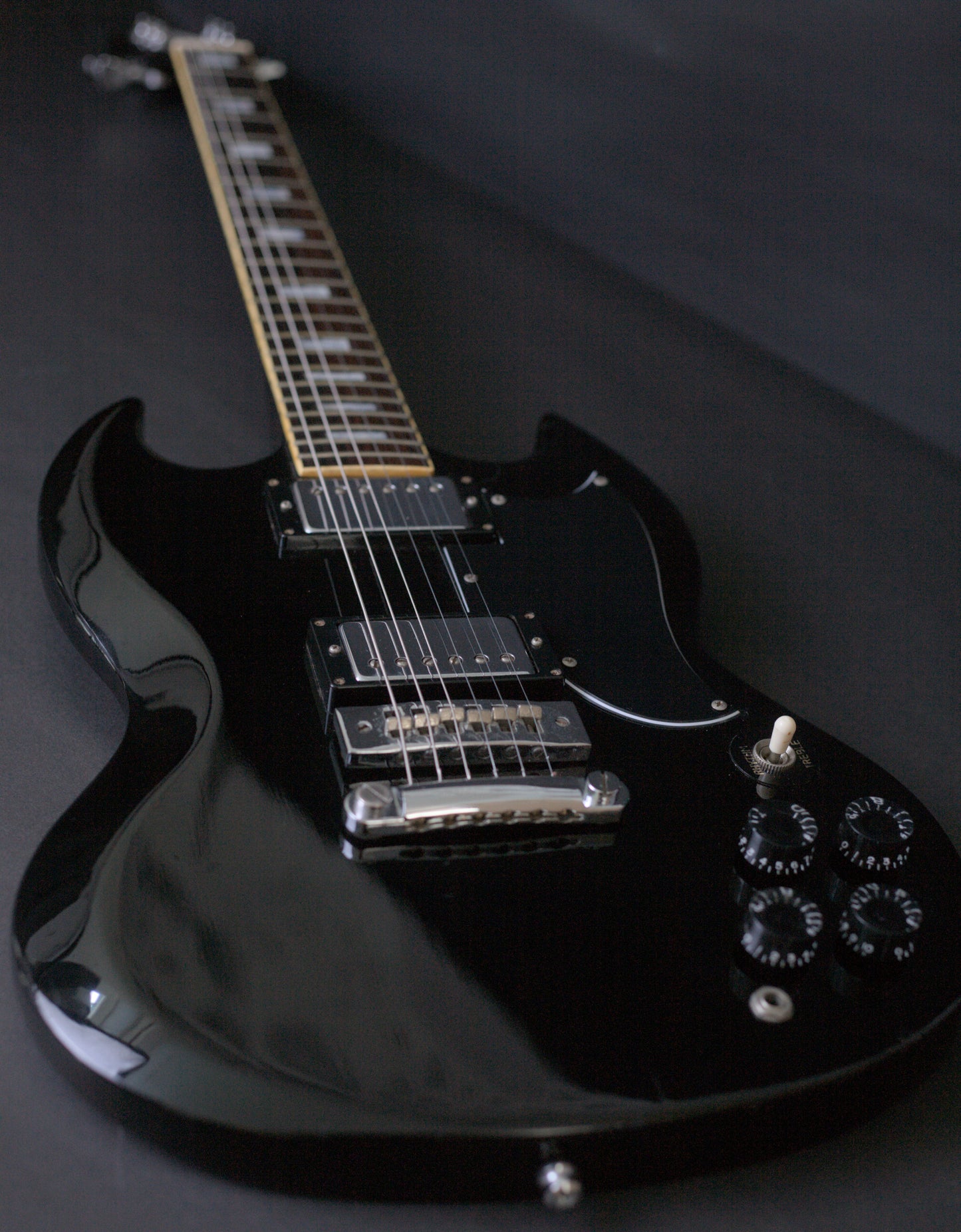 Tokai TSG-50 1984 SG MIJ Japan Black '57 PAF Pickups w/ case