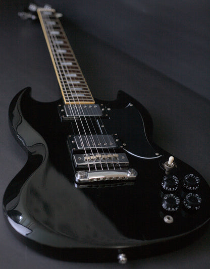 Tokai TSG-50 1984 SG MIJ Japan Black '57 PAF Pickups w/ case