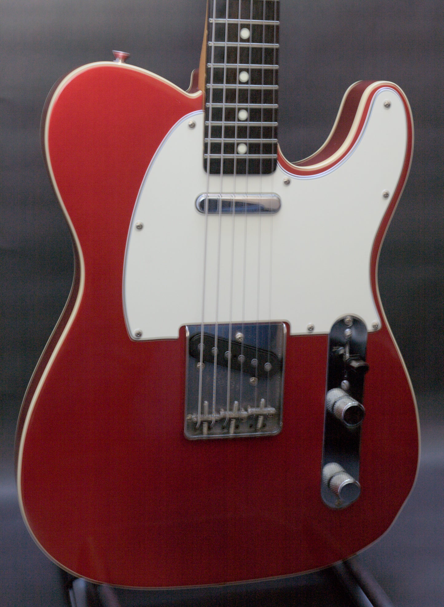 1989 Fender Telecaster Custom TLC-62B (bound) 1962 Reissue, MIJ, Candy Apple Red