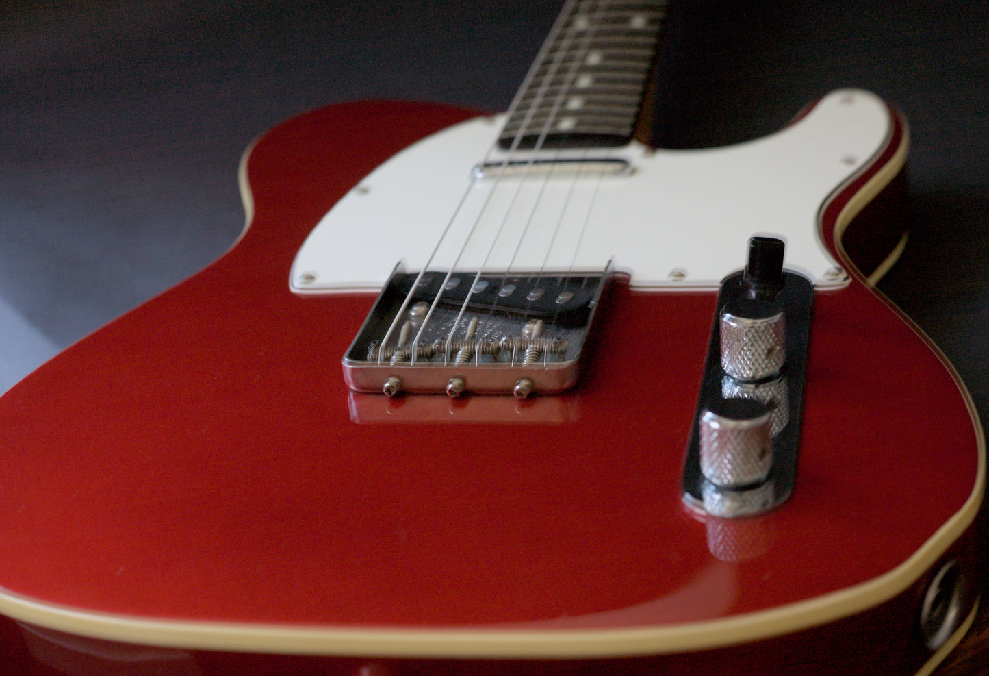 1989 Fender Telecaster Custom TLC-62B (bound) 1962 Reissue, MIJ, Candy Apple Red