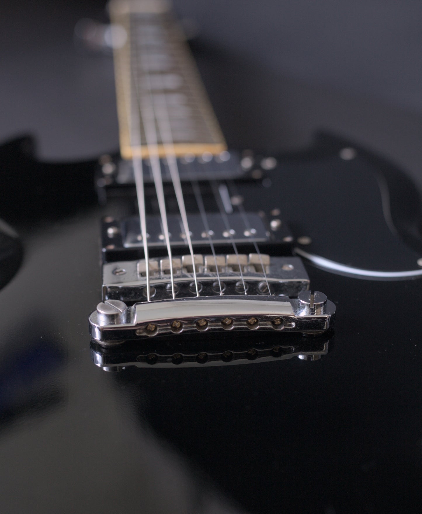 Tokai TSG-50 1984 SG MIJ Japan Black '57 PAF Pickups w/ case