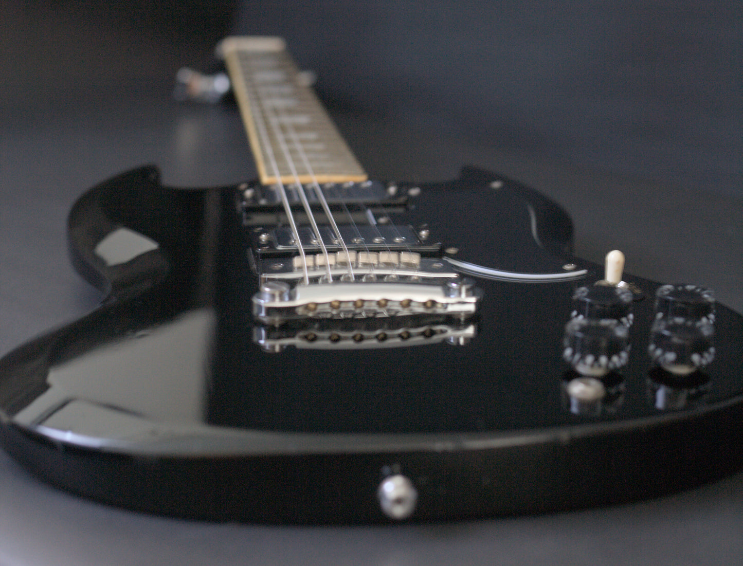 Tokai TSG-50 1984 SG MIJ Japan Black '57 PAF Pickups w/ case