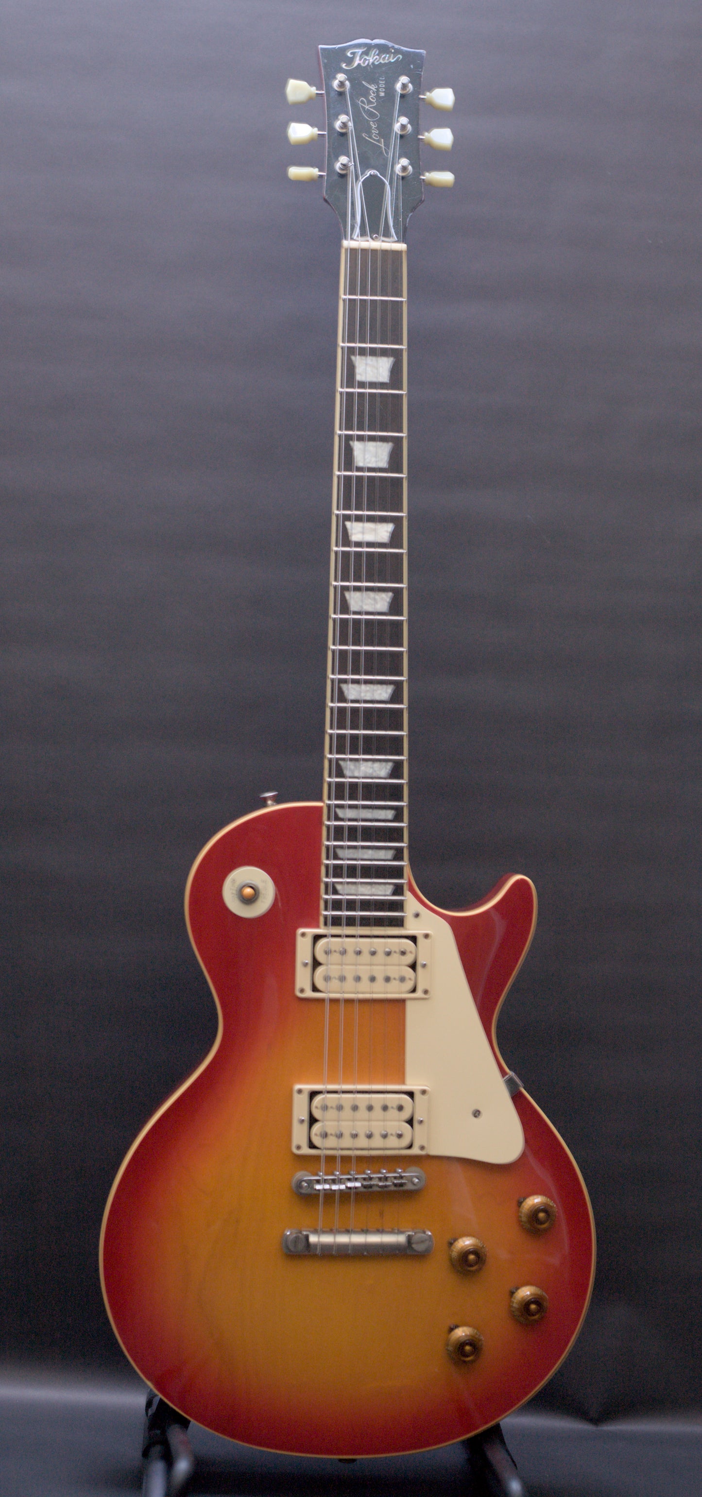 1985 Tokai Japan Love Rock LS-50 OS Vintage Cherry Sunburst w/ gigbag