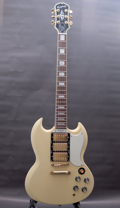 Epiphone G-400 Les Paul (SG) Custom Antique Ivory, 2003, Made in Korea