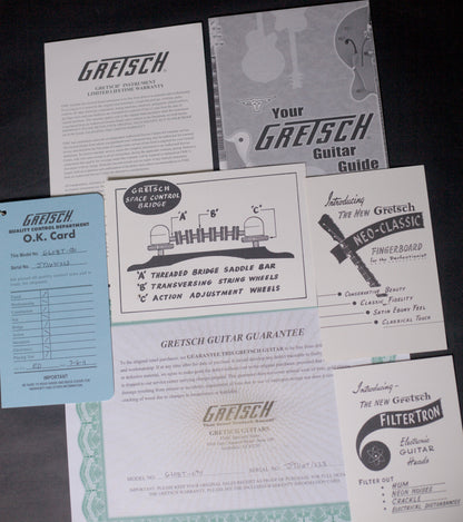 Gretsch G6118T-LTV 125th Anniversary – Jaguar Tan – 2011 - Mint Condition – OHSC & Case Candy