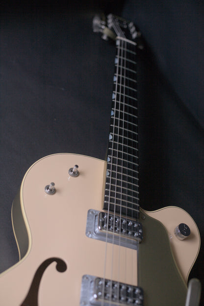 Gretsch G6118T-LTV 125th Anniversary – Jaguar Tan – 2011 - Mint Condition – OHSC & Case Candy