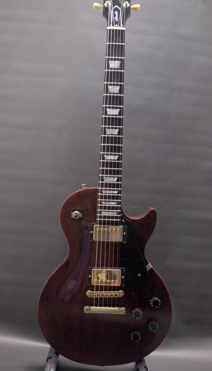 1993 Gibson Les Paul Studio with ebony board, Wine Red gold hardware