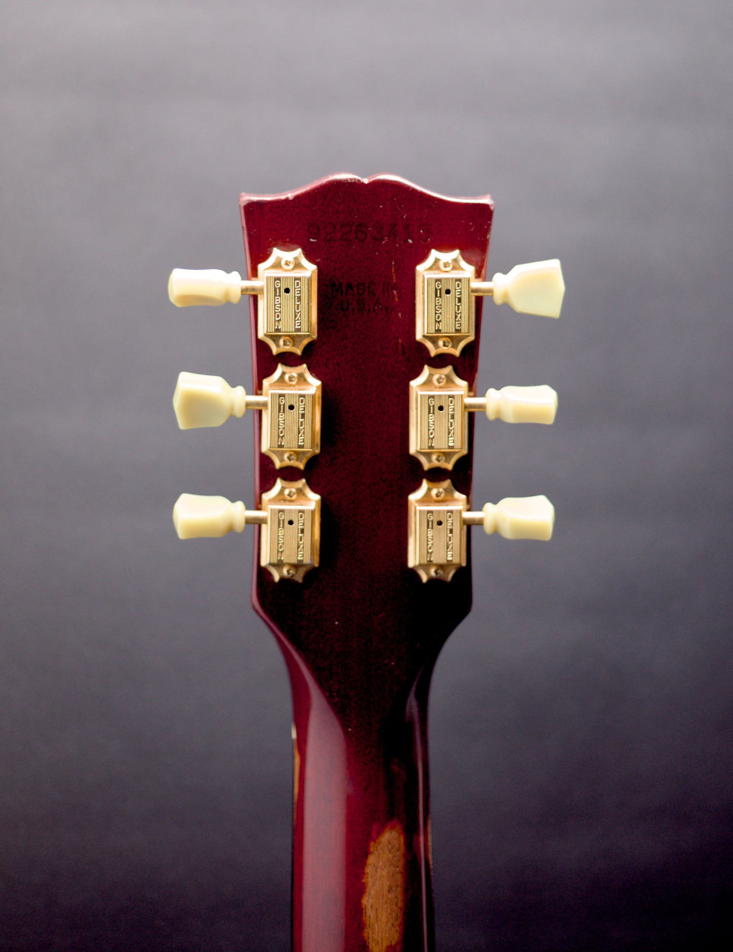 1993 Gibson Les Paul Studio with ebony board, Wine Red gold hardware