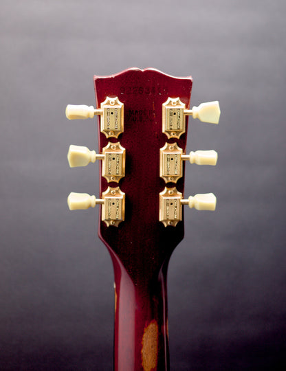 1993 Gibson Les Paul Studio with ebony board, Wine Red gold hardware