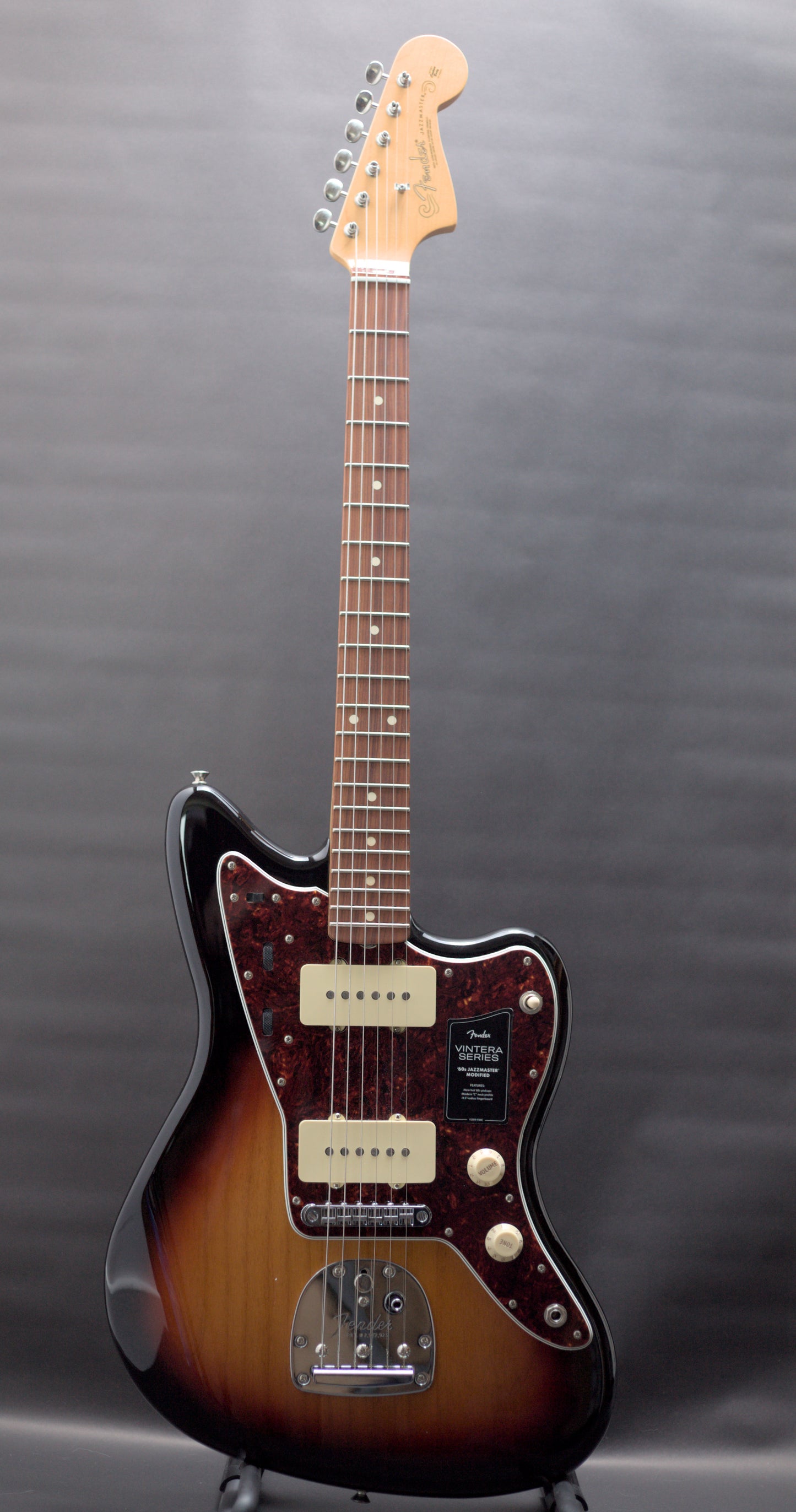 Fender Vintera '60s Jazzmaster Modified, 3-Color Sunburst - MINT!