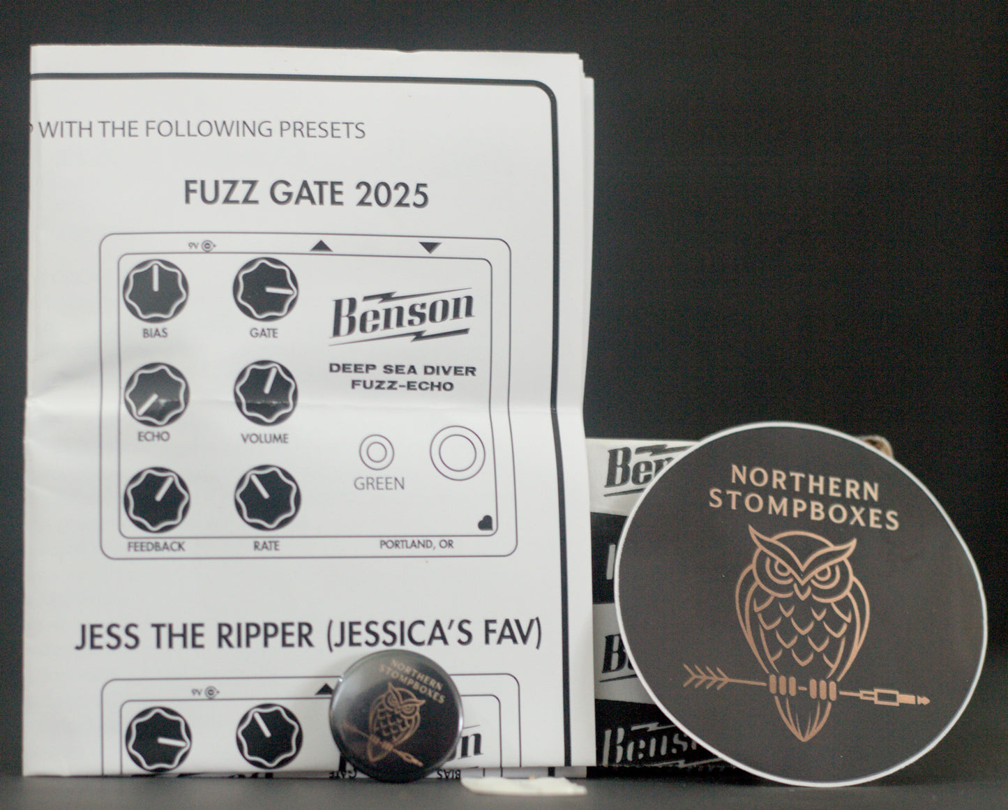 Benson Amps Deep Sea Diver Fuzz-Echo