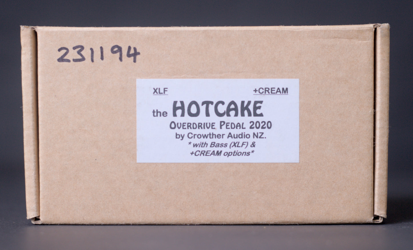 Crowther Audio Hot Cake Overdrive (2020, XLF & +Cream Options)