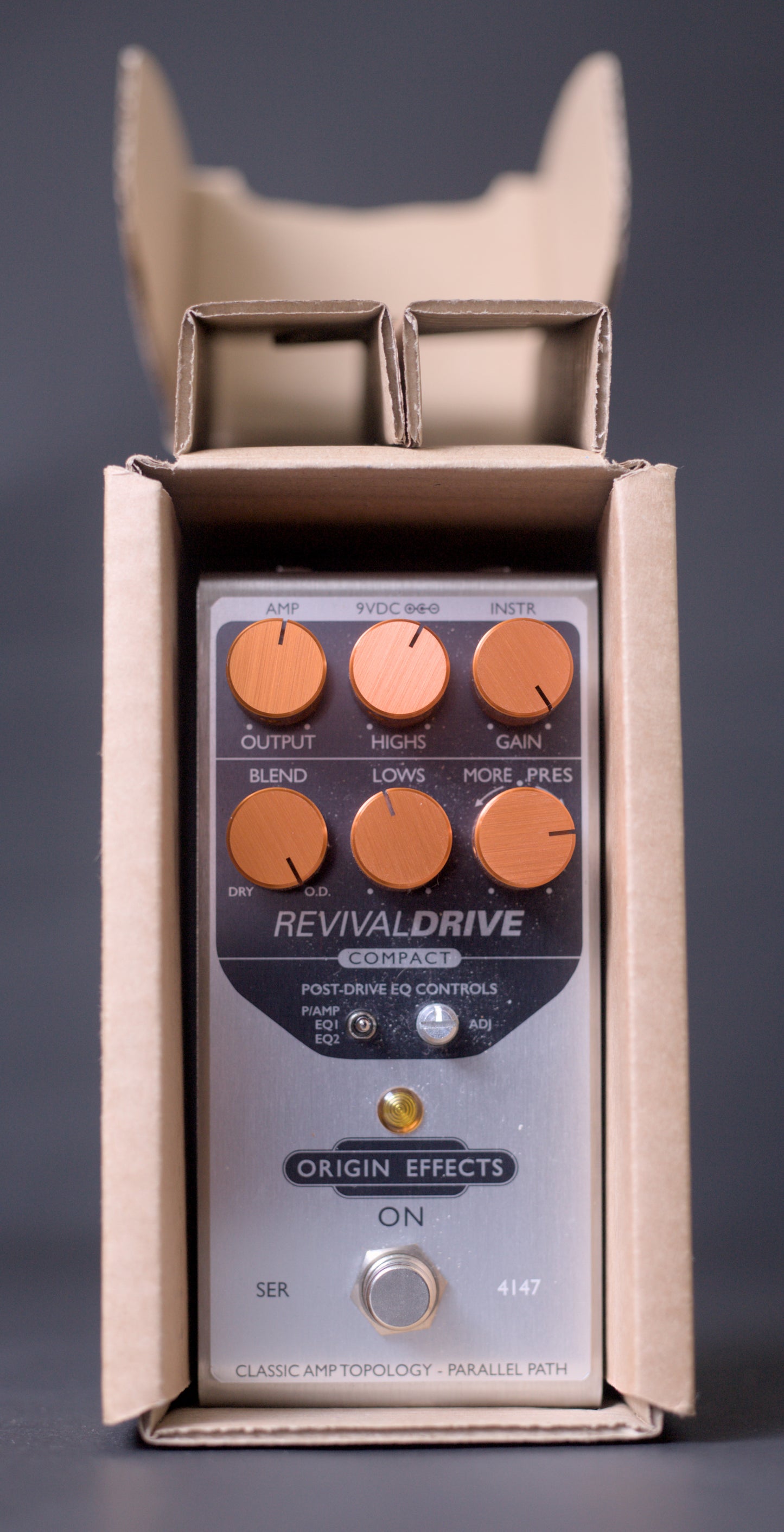 Origin Effects RevivalDRIVE Compact - Silver (Serial 4147, Made in UK)