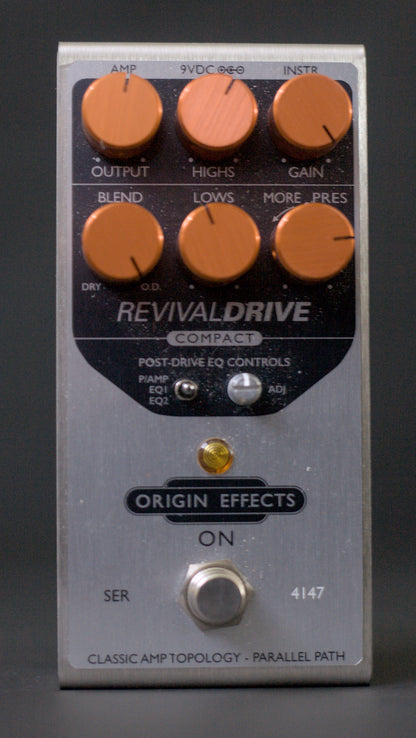Origin Effects RevivalDRIVE Compact - Silver (Serial 4147, Made in UK)