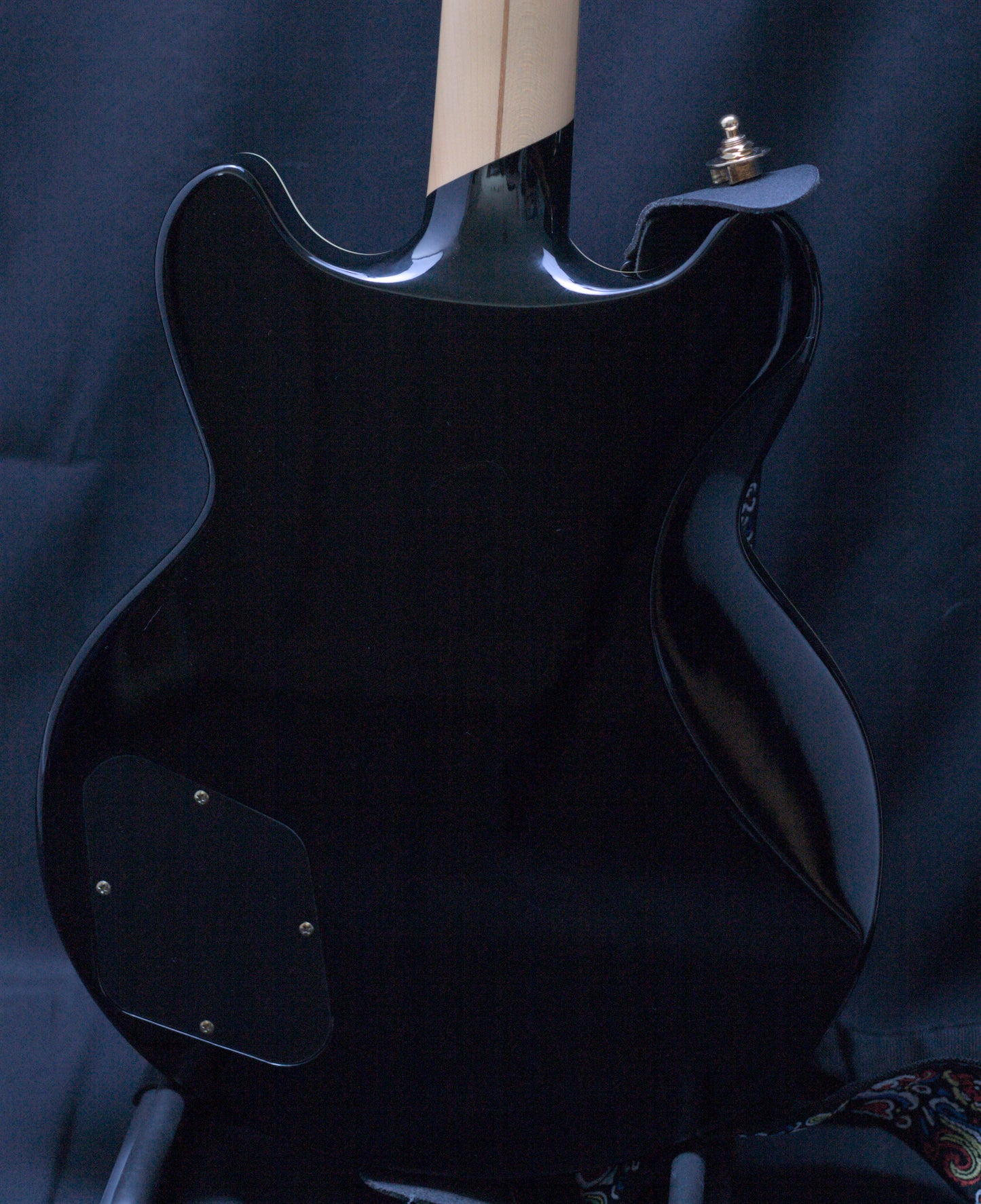 D'Angelico Deluxe Brighton, Black w/ original hard case