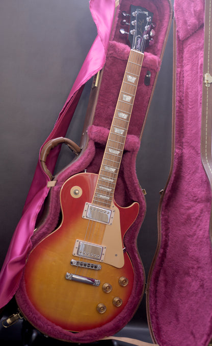 1998 Gibson Les Paul Standard – Heritage Cherry Sunburst Plain Top - Exceptionally Clean - OHSC