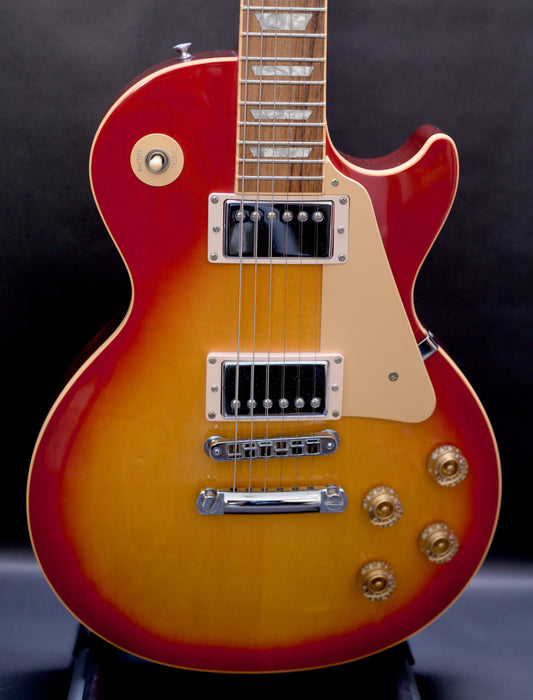 1998 Gibson Les Paul Standard – Heritage Cherry Sunburst Plain Top - Exceptionally Clean - OHSC