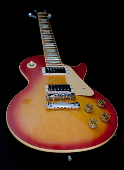 1998 Gibson Les Paul Standard – Heritage Cherry Sunburst Plain Top - Exceptionally Clean - OHSC