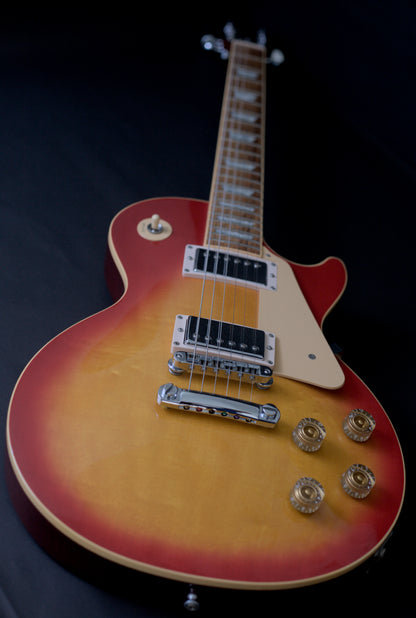 1998 Gibson Les Paul Standard – Heritage Cherry Sunburst Plain Top - Exceptionally Clean - OHSC