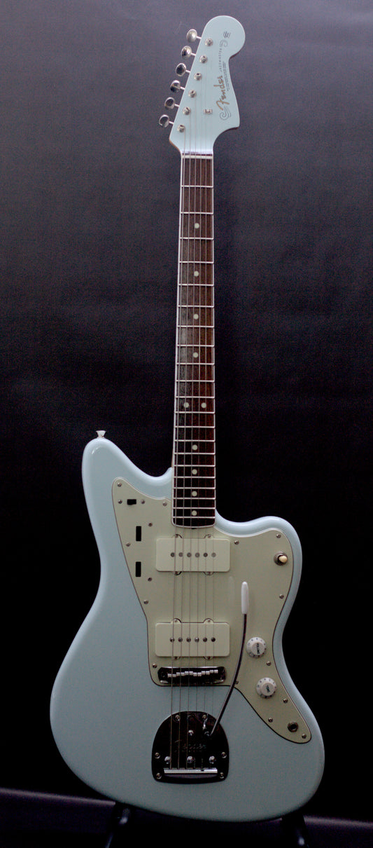 Fender Japan FSR Traditional II ‘60s Jazzmaster – Sonic Blue Matching Headstock – Kinko Music Exclusive – MIJ