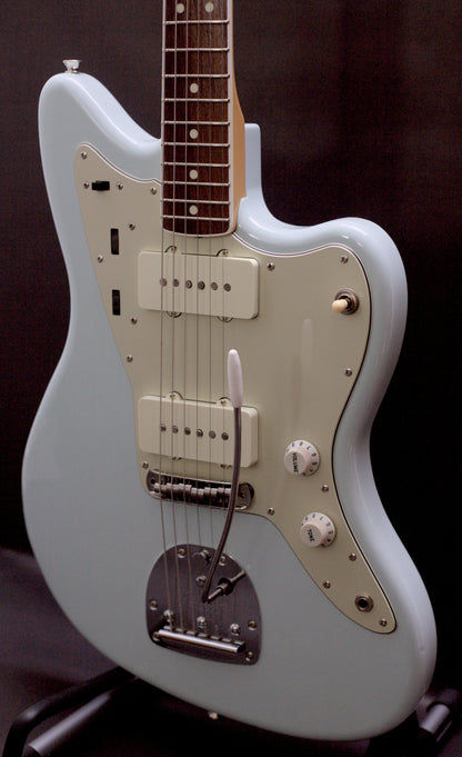 Fender Japan FSR Traditional II ‘60s Jazzmaster – Sonic Blue Matching Headstock – Kinko Music Exclusive – MIJ