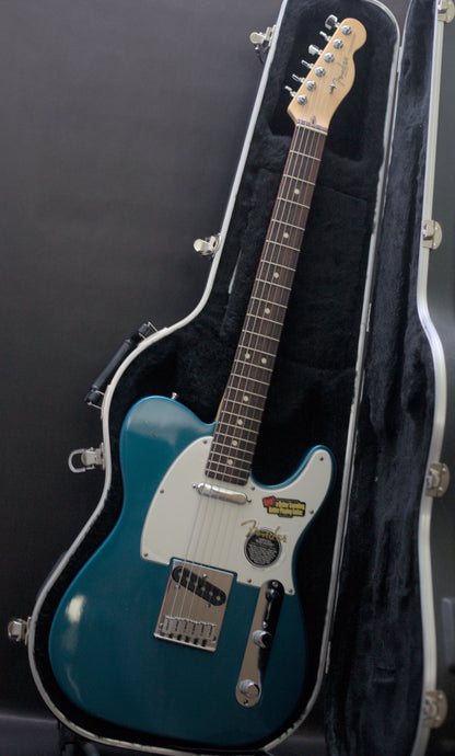 2001 Fender American Series Telecaster Blue Metallic USA Rosewood NOS Hard Case & Inventory