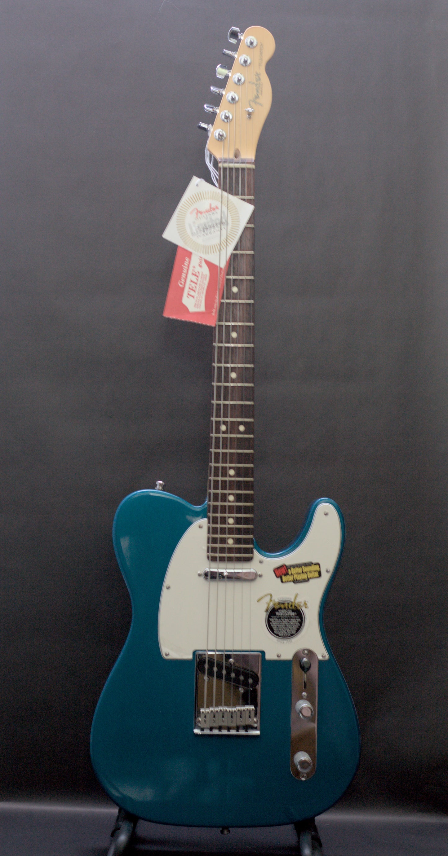 2001 Fender American Series Telecaster Blue Metallic USA Rosewood NOS Hard Case & Inventory