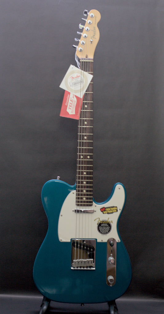 2001 Fender American Series Telecaster Blue Metallic USA Rosewood NOS Hard Case & Inventory
