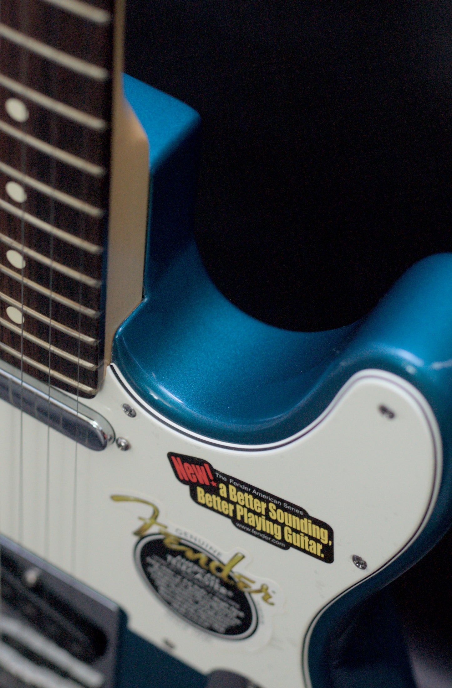 2001 Fender American Series Telecaster Blue Metallic USA Rosewood NOS Hard Case & Inventory