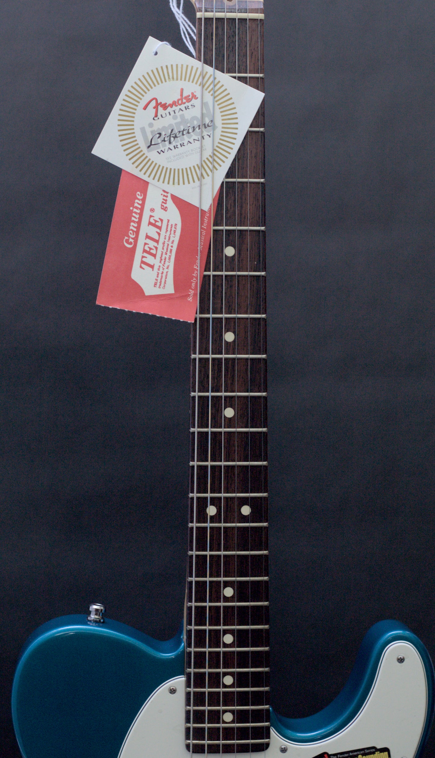 2001 Fender American Series Telecaster Blue Metallic USA Rosewood NOS Hard Case & Inventory
