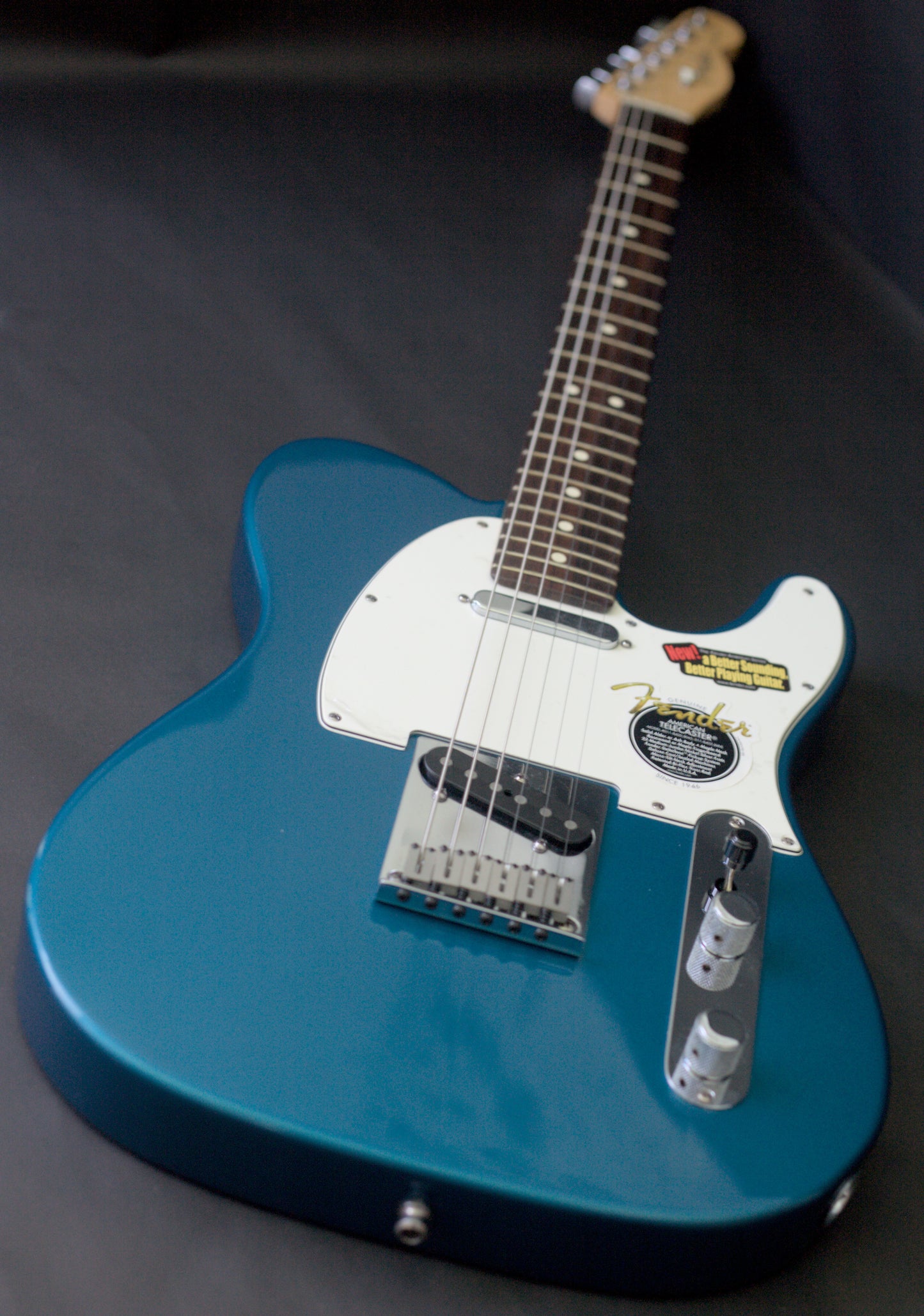 2001 Fender American Series Telecaster Blue Metallic USA Rosewood NOS Hard Case & Inventory