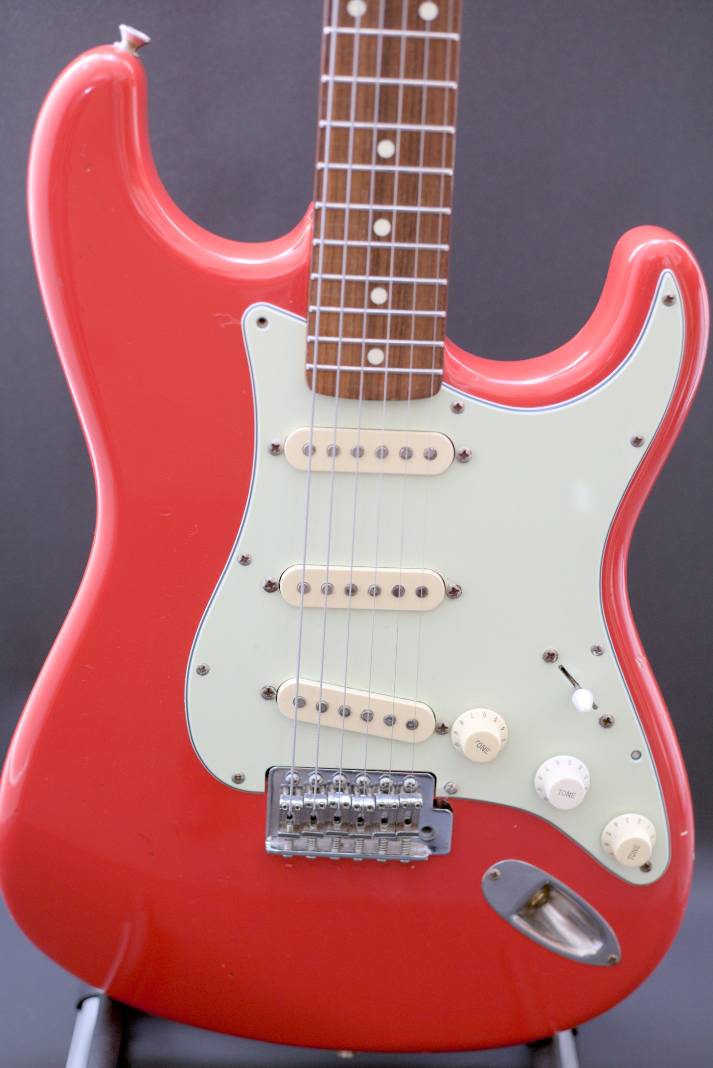 1984-87 Squier JV Japanese Vintage Stratocaster, Red