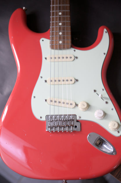 1984-87 Squier JV Japanese Vintage Stratocaster, Red