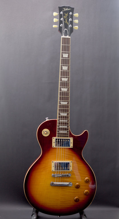 Tokai Love Rock, Vintage Cherry Sunburst, 2008 w/ hard case - AWESOME FLAME TOP!