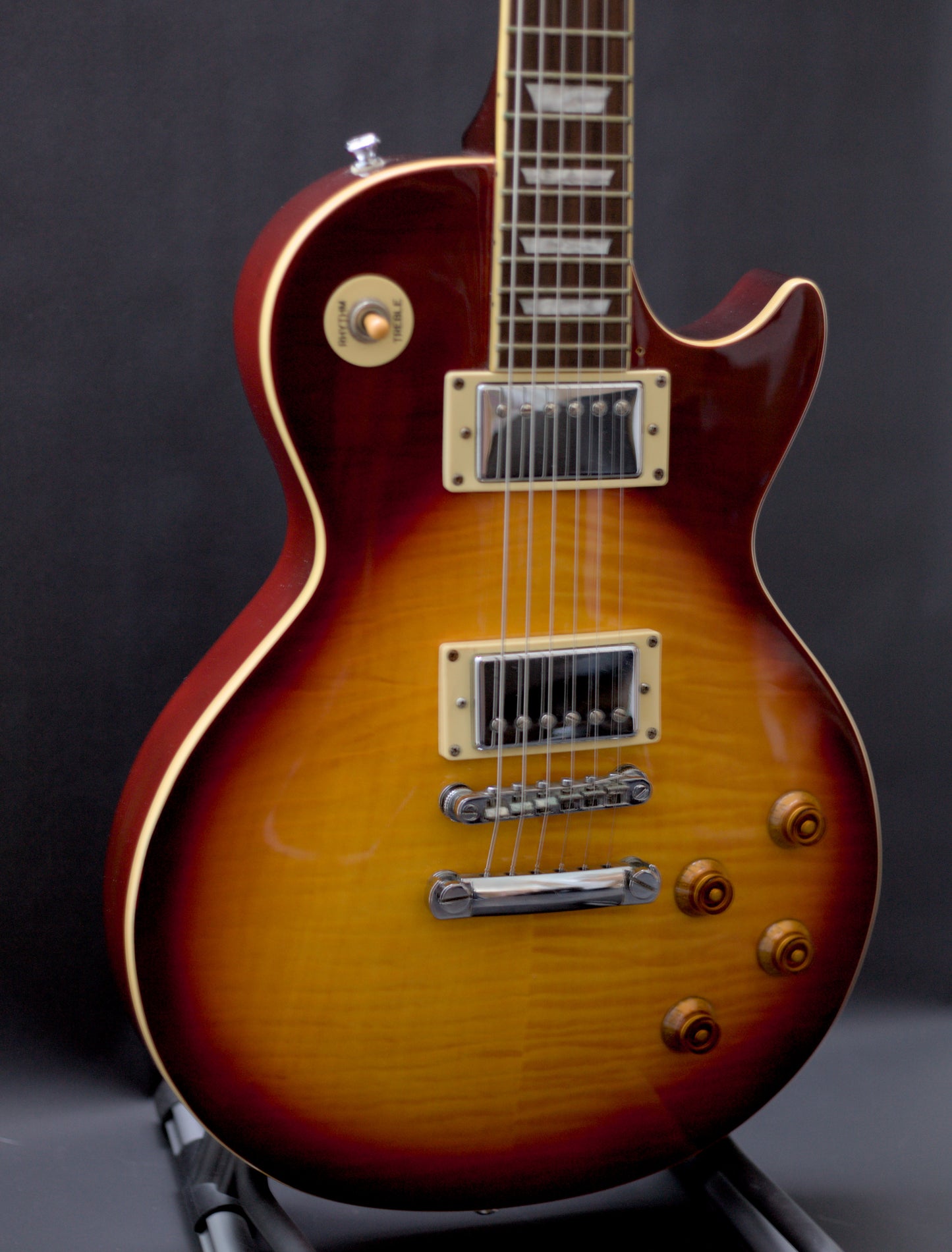 Tokai Love Rock, Vintage Cherry Sunburst, 2008 w/ hard case - AWESOME FLAME TOP!