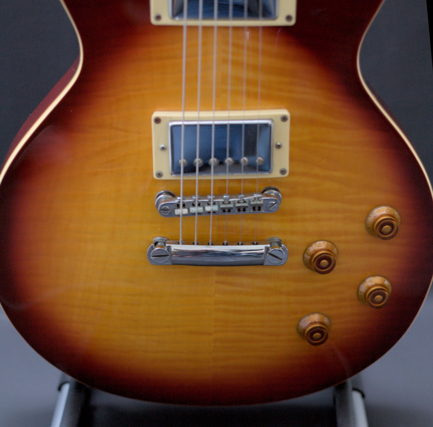 Tokai Love Rock, Vintage Cherry Sunburst, 2008 w/ hard case - AWESOME FLAME TOP!