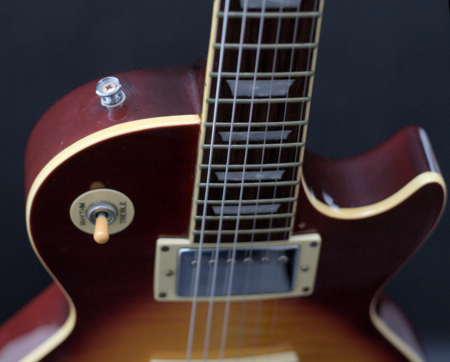 Tokai Love Rock, Vintage Cherry Sunburst, 2008 w/ hard case - AWESOME FLAME TOP!