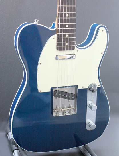 Fender Japan Telecaster Fully Bound TL-62B Custom MIJ, Transparent Blue, 2010