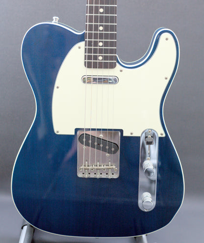 Fender Japan Telecaster Fully Bound TL-62B Custom MIJ, Transparent Blue, 2010