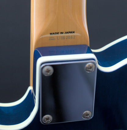 Fender Japan Telecaster Fully Bound TL-62B Custom MIJ, Transparent Blue, 2010