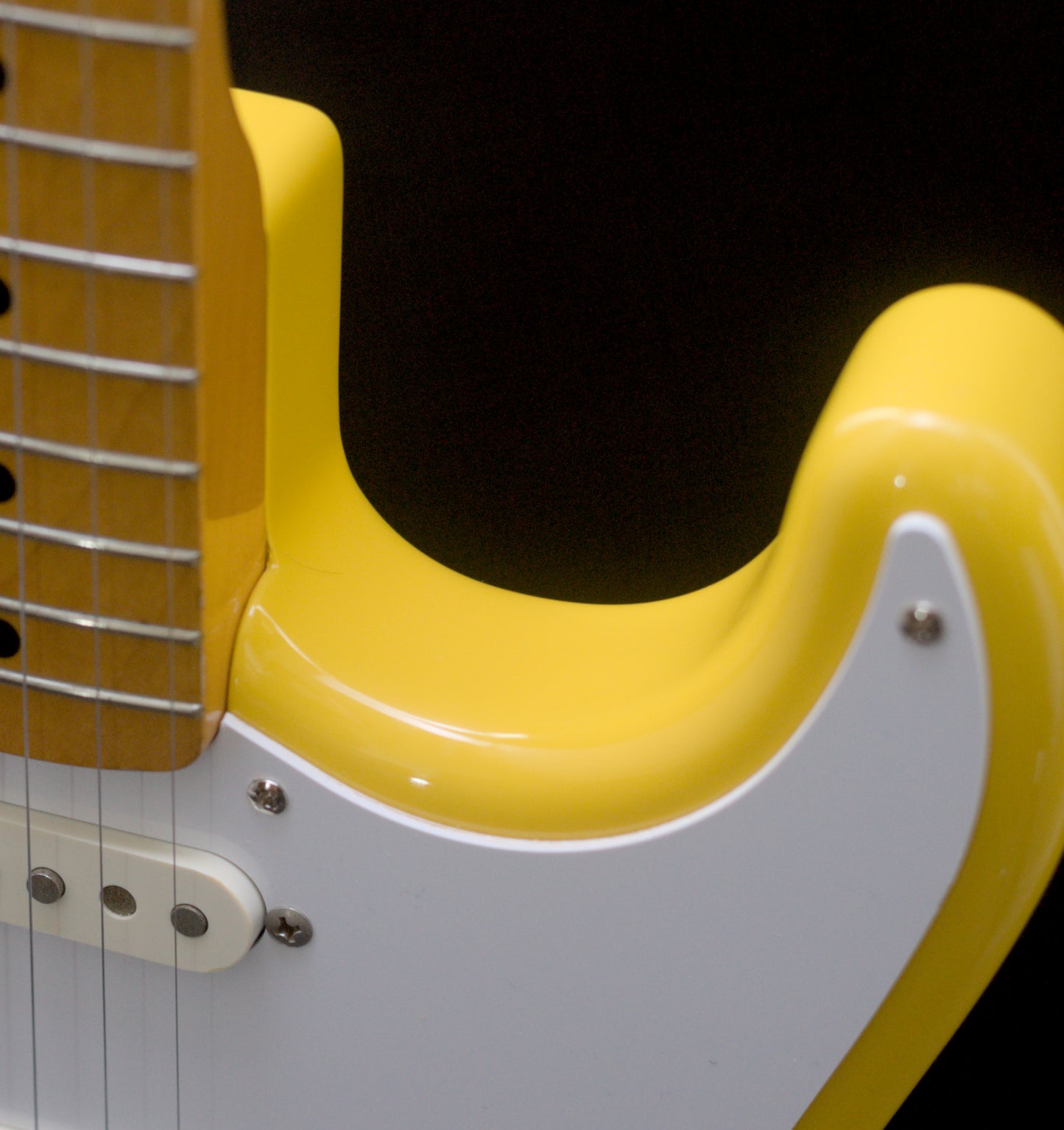 Fender Japan ST-57 Stratocaster 1957 Reissue in rare Rebel Yellow, MIJ