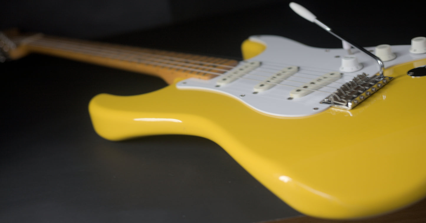 Fender Japan ST-57 Stratocaster 1957 Reissue in rare Rebel Yellow, MIJ