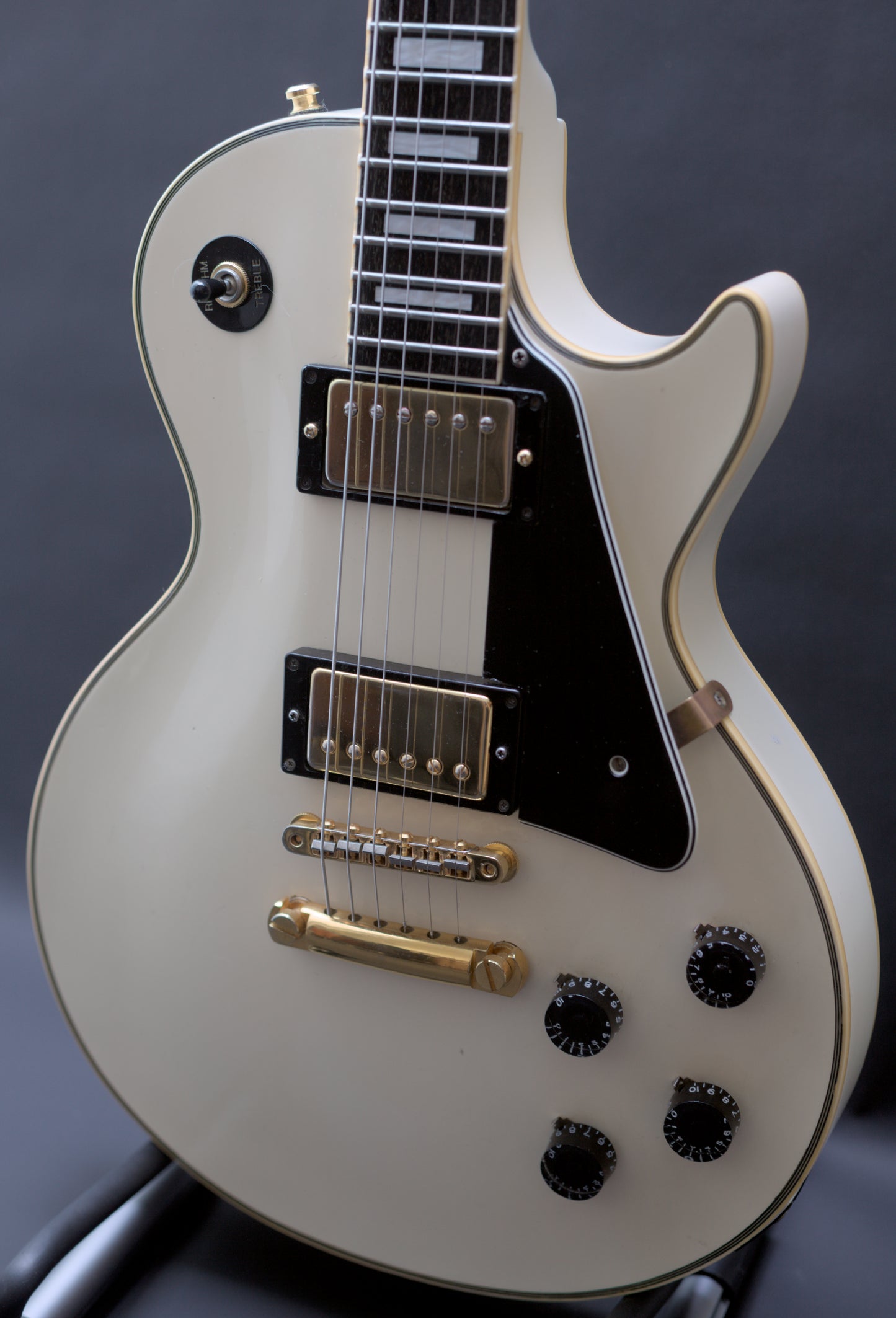 1985 Tokai Love Rock LC-60 Custom, White w/ Gold Hardware, Made in Japan