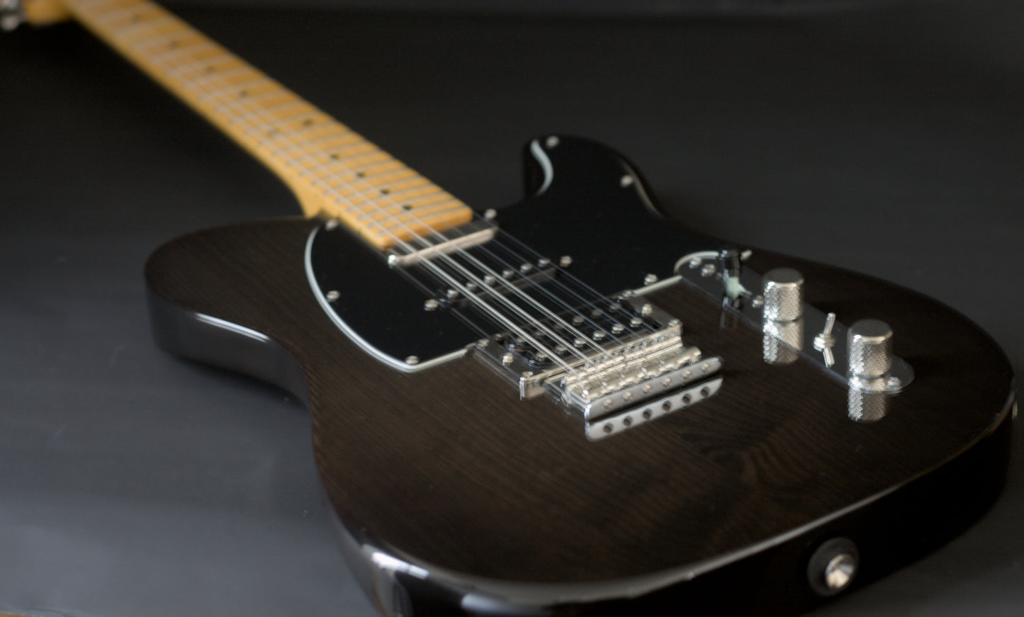 Fender Modern Player Telecaster Plus, Transparent Charcoal - EXCELLENT CONDITION!