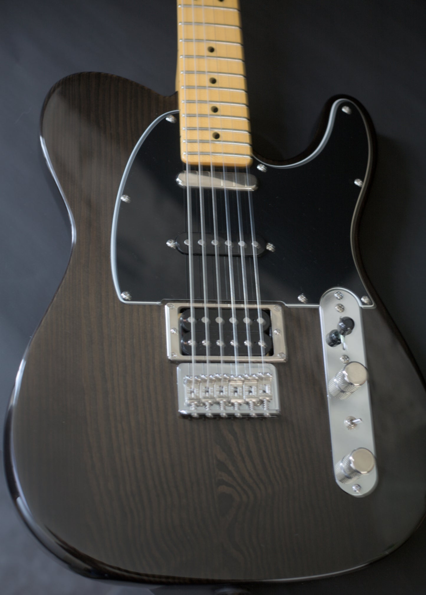 Fender Modern Player Telecaster Plus, Transparent Charcoal - EXCELLENT CONDITION!