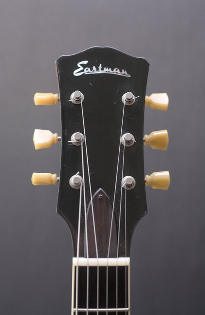 Eastman SB59/v-AMB Single Cutaway, Antique Amber Varnish