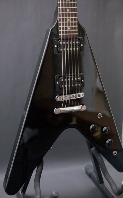 Gibson 80's Flying V, Ebony, 2020 - MINT!